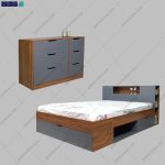 ست تخت خواب و دراور آپارتمانی آدرین