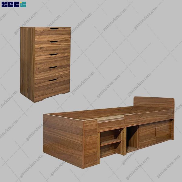 ست تخت خواب و دراور جادار نوا