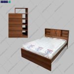 ست تخت خواب و دراور جادار دلوا