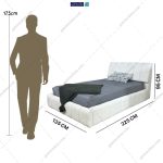 تخت خواب مدرن دخترانه سانا