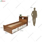 ست تخت خواب و کتابخانه مدرن کیوان