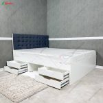 ست تخت خواب و کتابخانه کشودار اردیبهشت