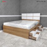 ست تخت خواب و میز آرایش مدرن سورن