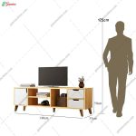 ست میز تلویزیون و جلومبلی آپارتمانی هانیا