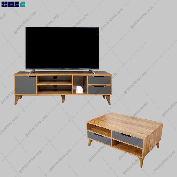 ست میز تلویزیون و جلومبلی جدید باربد