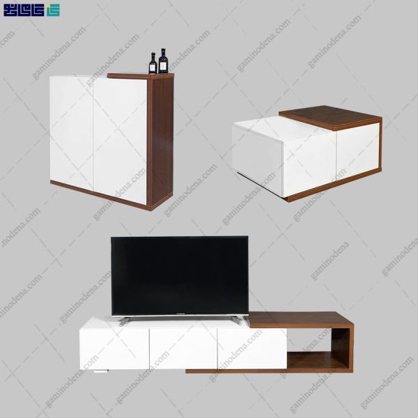 ست میز تلویزیون، جاکفشی و جلومبلی پروا