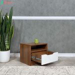 ست تخت خواب و پاتختی مدرن شادی