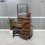 ست تخت خواب و میز آرایش آپارتمانی طلا