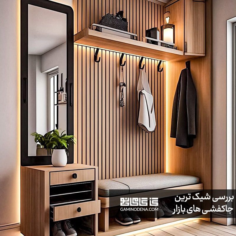 شیک ترین و خاص ترین جا کفشی های بازار + عکس و ودیو گامی نو