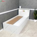 ست تخت خواب و میز آرایش آپارتمانی گندم