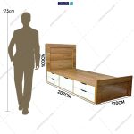 آدمک تخت خواب رستاک 120 گامی نو