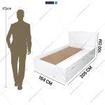 تخت خواب دو نفره اوپال گامی نو