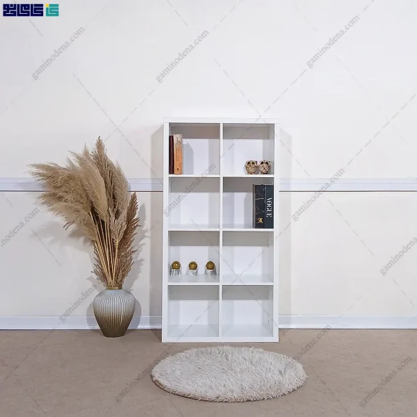 نمای اصلی کتابخانه ام دی اف ساده خانگی ریوان