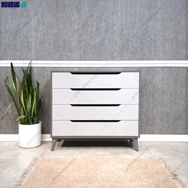 نمای اصلی دراور 4 کشو مدرن لیام از مجموعه گامی نو