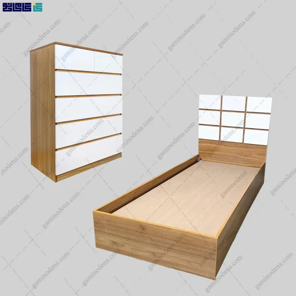 ست تخت خواب و دراور هلن از گامی نو