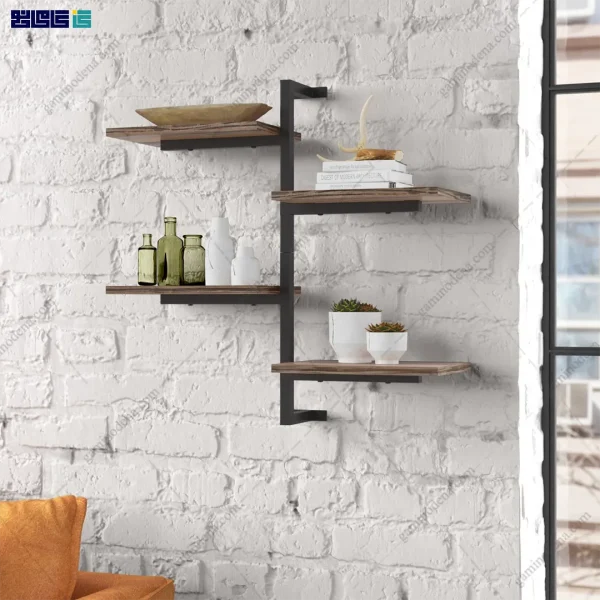 نمای اصلی ازشلف فلزی و ام دی اف مهر محصول گامینو