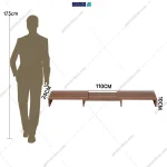 آدمک استند مانیتور رومیزی دو نفره رابین