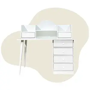 میز تحریر دخترانه