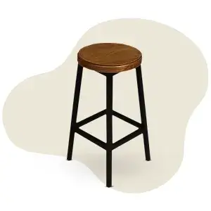 صندلی فلزی مدرن