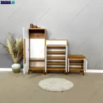 جاکفشی نشیمنی سه تیکه مهوا